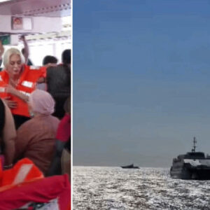 denizde panik anlari ido feribotu kayaya carpti yolcular korku dolu anlar yasadi LI6gTLUi