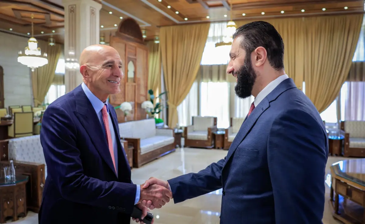 suriye cumhurbaskani sara ile abd temsilcisi barrack gorustu PP7GtMMA