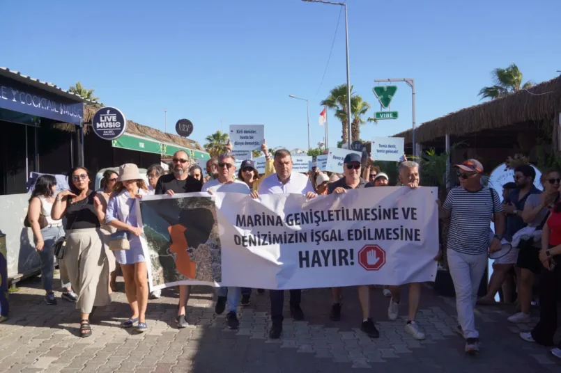 Marina kapasite artışına tepki: Sığacık Körfezi halkındır